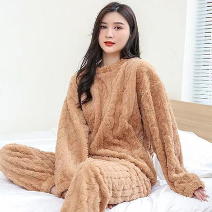 CLAIRE lounge set in Coffee Color