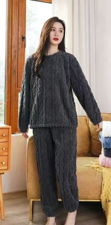 CLAIRE lounge set in Dark Gray